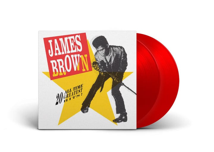 20 All Time Greatest Hits (Red Edition) - James Brown [Colour Vinyl]