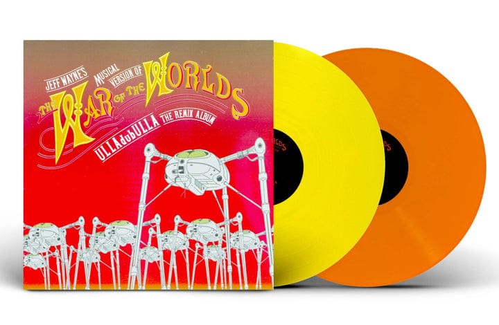 UllaDubUlla (NAD 2024 2LP Yellow and Orange Edition) - Jeff Wayne [Colour Vinyl]