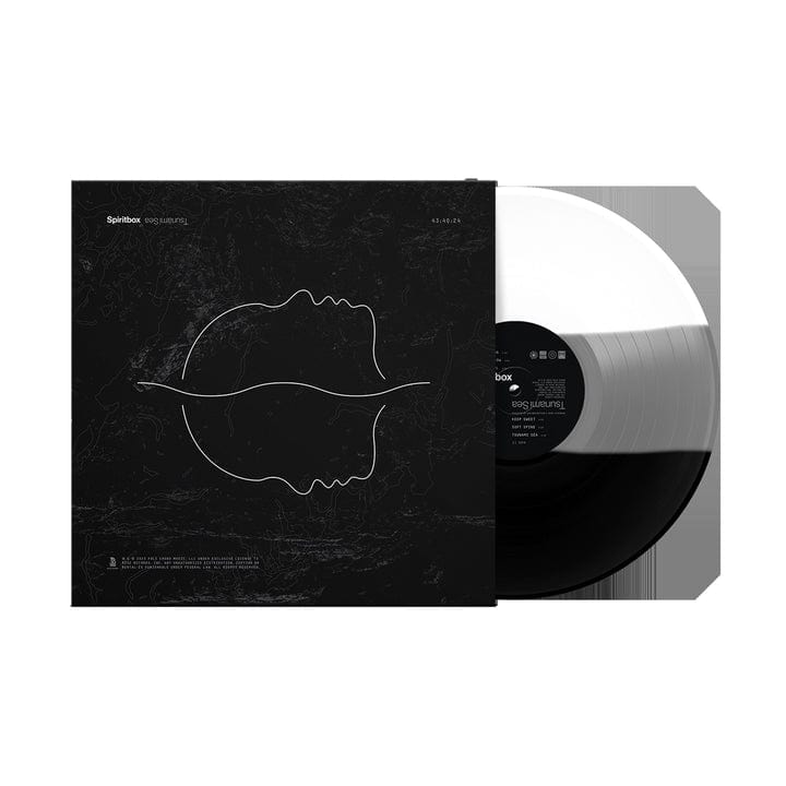 Tsunami Sea (Black, White & Grey Tri-Colour Edition) - Spiritbox [Colour Vinyl]