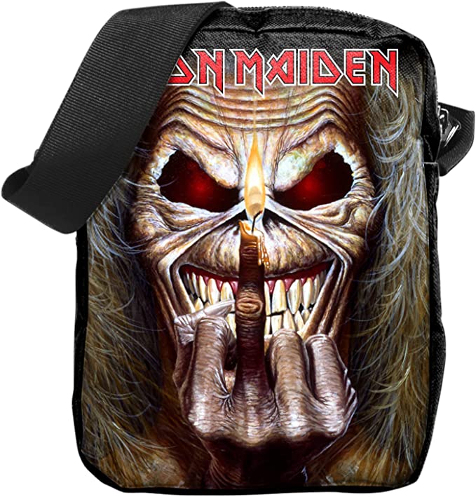 Iron Maiden Middle Finger Messenger [Bag]