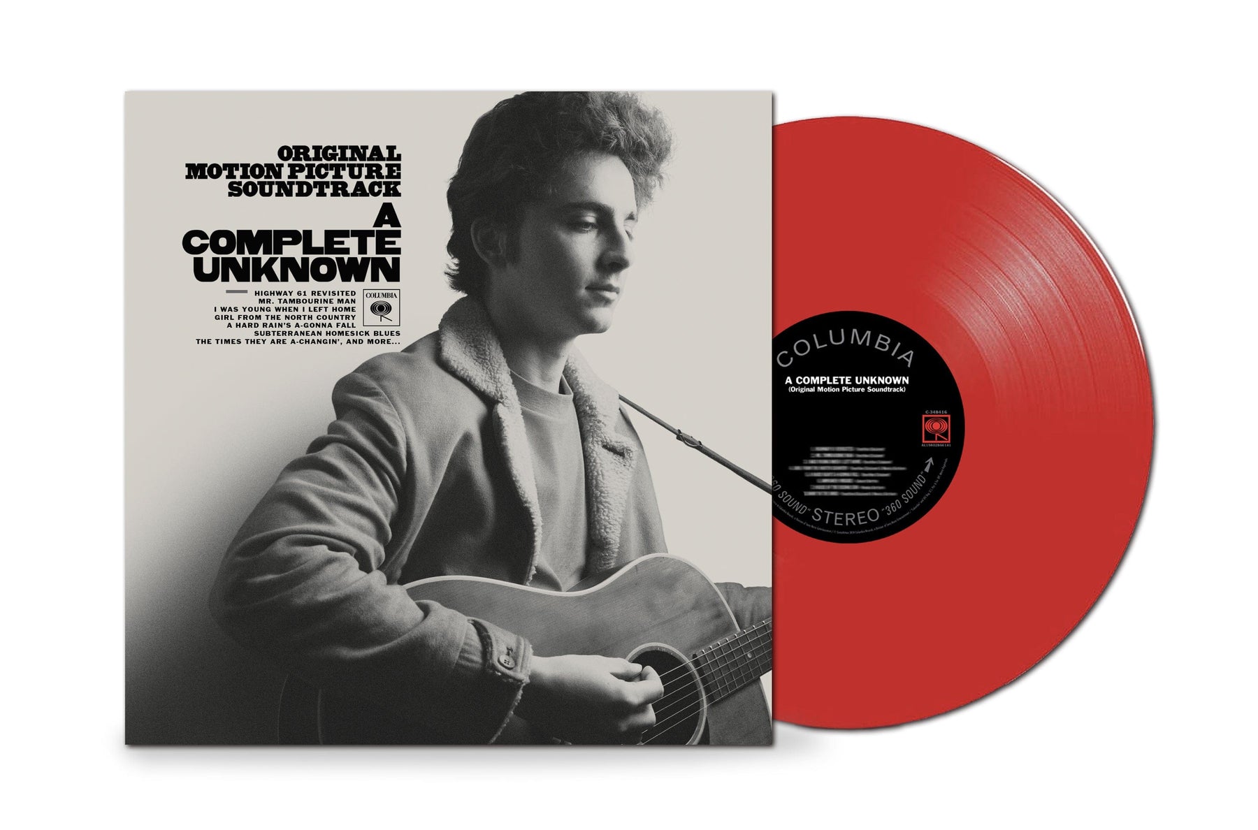 A Complete Unknown OST (Opaque Red Edition)  - Timothée Chalamet [Colour Vinyl]