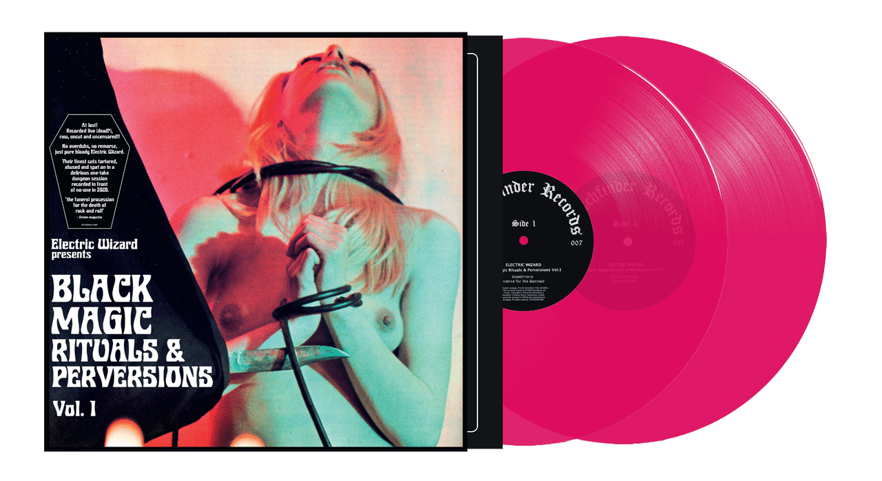 Black Magic Rituals & Perversions- Volume 1 (Limited Hot Pink Edition) - Electric Wizard [Colour Vinyl]