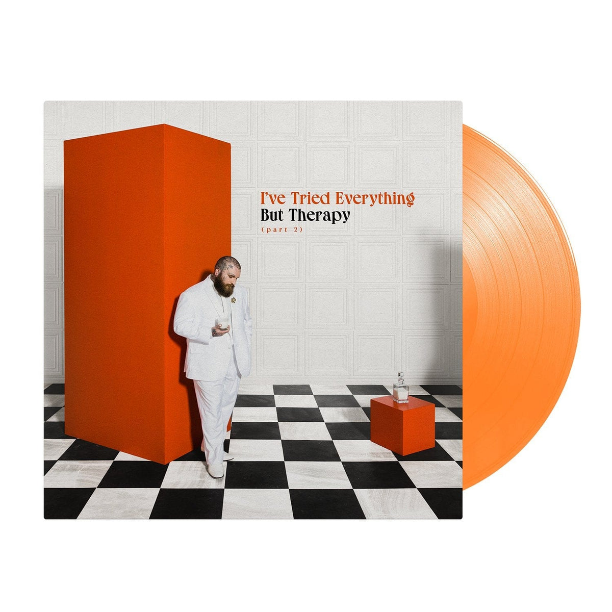 I’ve Tried Everything But Therapy (Part 2)(Translucent Orange RSD Indie LP) - Teddy Swims [Colour Vinyl]