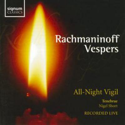 Vespers Op. 37 (Short, Tenebrae) - Sergei Rachmaninov [CD]