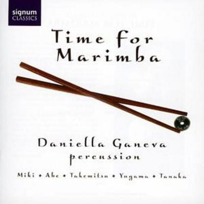 Time for Marimba (Ganeva) - Various Composers [CD]