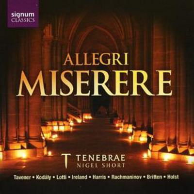 Allegri - Miserere (Tenebrae, Short) - Various Composers [CD]