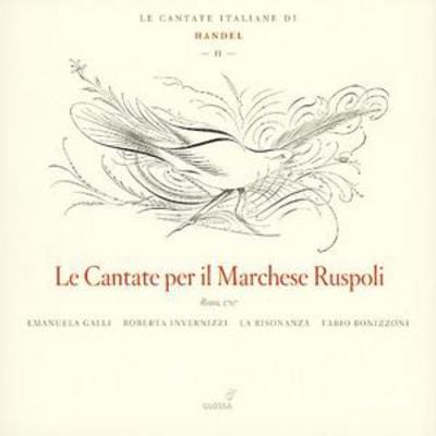 Cantatas for Marchese Ruspoli (Bonizzoni, La Risonanza) - George Frideric Handel [CD]