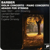 Samuel Barber: Violin Concerto/Piano Concerto/Adagio for Strings - Samuel Barber [CD]