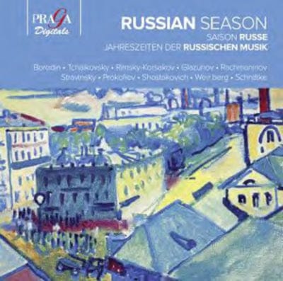 Russian Season - Prazak Quartet [CD]