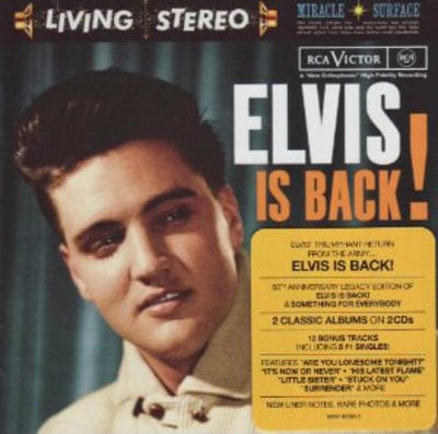 Elvis Is Back - Elvis Presley [CD]