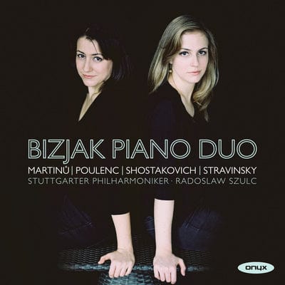 Bizjak Piano Duo: Martinu/Poulenc/Shostakovich/Stravinsky - Sanja Bizjak [CD]