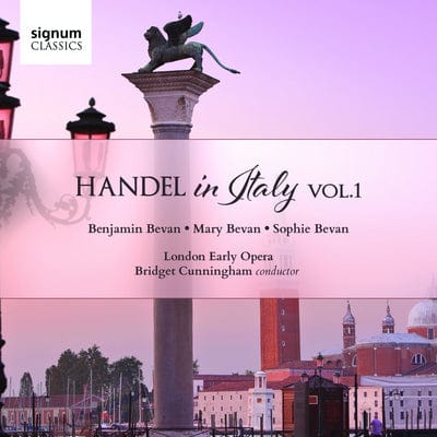 Handel in Italy- Volume 1 - George Frideric Handel [CD]