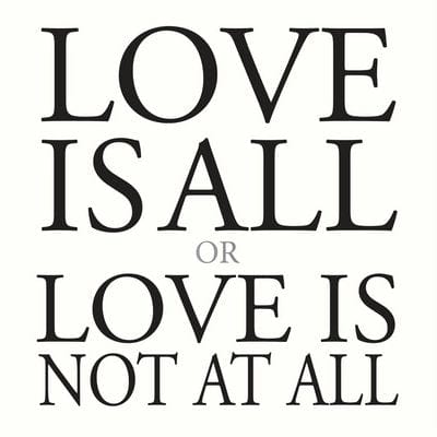 Love Is All Or Love Is Not at All - Marc Carroll [CD]