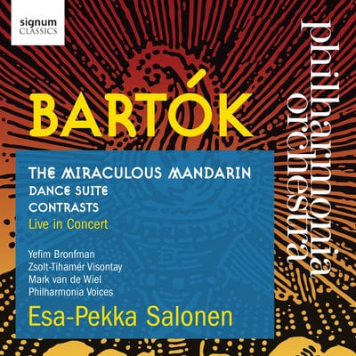 Bartók: The Miraculous Mandarin/Dance Suite/Contrasts:   - Bela Bartok [CD]