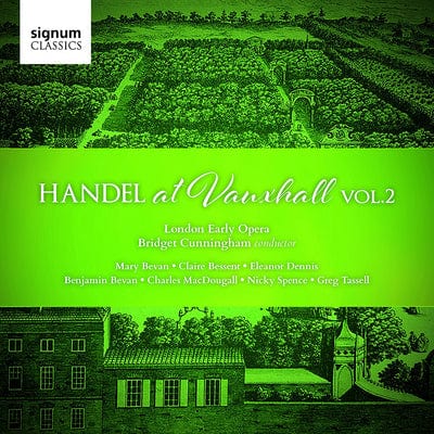 Handel at Vauxhall:  - Volume 2 - George Frideric Handel [CD]