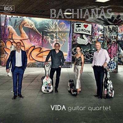 Vida Guitar Quartet: Bachianas:   - Vida Guitar Quartet [CD]