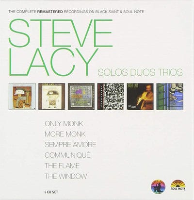 Solos, Duos, Trios:   - Steve Lacy [CD]