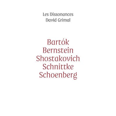 Bartók/Bernstein/Shostakovich/Schnittke/Schoenberg:   - Bela Bartok [CD]