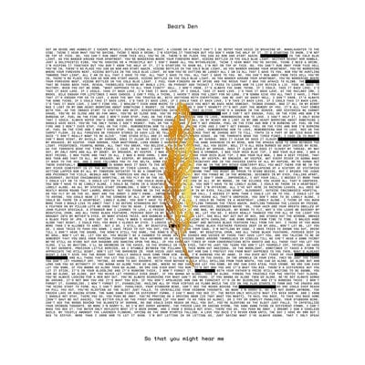 So That You Might Hear Me - Bear's Den [CD]