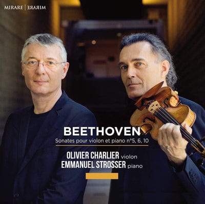 Beethoven: Sonates Pour Violon Et Piano No. 5, 6, 10 - Ludwig van Beethoven [CD]