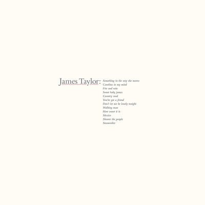 Greatest Hits - James Taylor [CD]