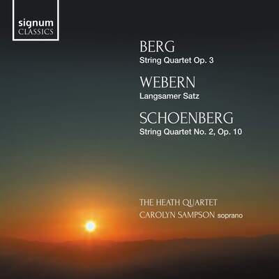 Berg: String Quartet, Op. 3/Webern: Langsamer Satz/... - Alban Berg [CD]