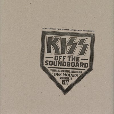 Off the Soundboard: Veterans Memorial Auditorium, Des Moines, November 29 1977 - KISS [CD]