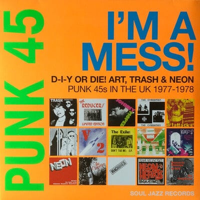 Punk 45: I'm a Mess! D-I-Y Or DIE! Art, Trash & Neon: Punk 45s in the UK 1977-78 - Various Artists [CD]