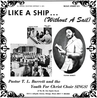 Like a Ship (Without a Sail) - Pastor T.L. Barrett and the Youth for Christ Choir [VINYL]