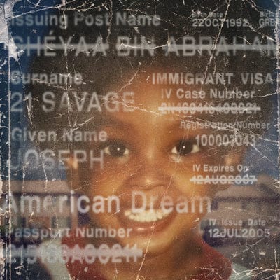 American Dream - 21 Savage [CD]