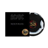 Back in Black (Exclusive) Black & White Coloured Vinyl: 50th Anniversary - AC/DC [VINYL]