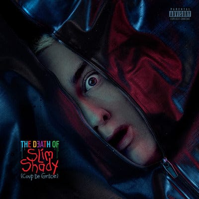 The Death of Slim Shady: Coup de Grâce (Red & Blue Opaque Edition) - Eminem (Colour Vinyl]