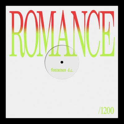 Romance: Exclusive Listening Party White Label LP - Fontaines D.C. [VINYL]