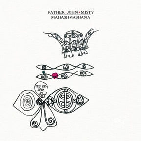 Mahashmashana (Indie Dark Red & Silver Marble 2LP Edition) - Father John Misty [Colour Vinyl]