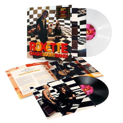 Crash! Boom! Bang! (30th Anniversary Expanded White / Black Edition) - Roxette [Colour Vinyl]