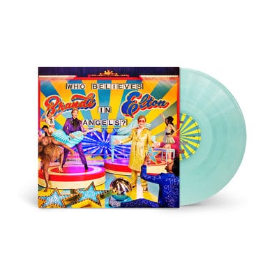 Who Believes In Angels? (Vinyl8 Exclusive Aqua Edition) - Elton John & Brandi Carlile [Colour Vinyl]