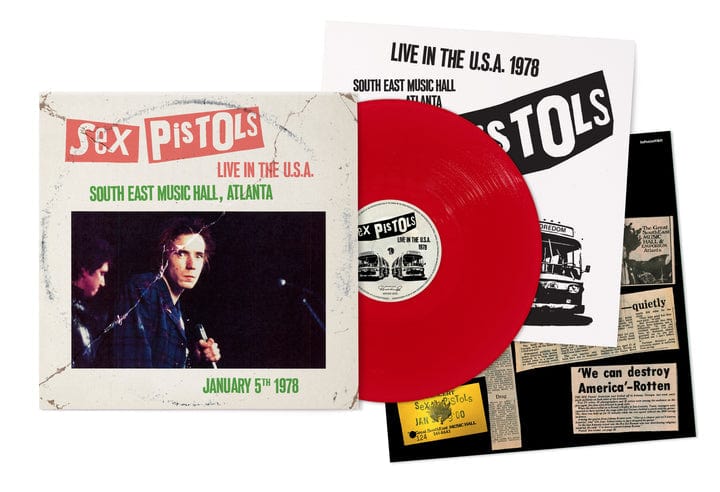 Live in the U.S.A. 1978: Atlanta (Limited Red Edition) - Sex Pistols [Colour Vinyl]