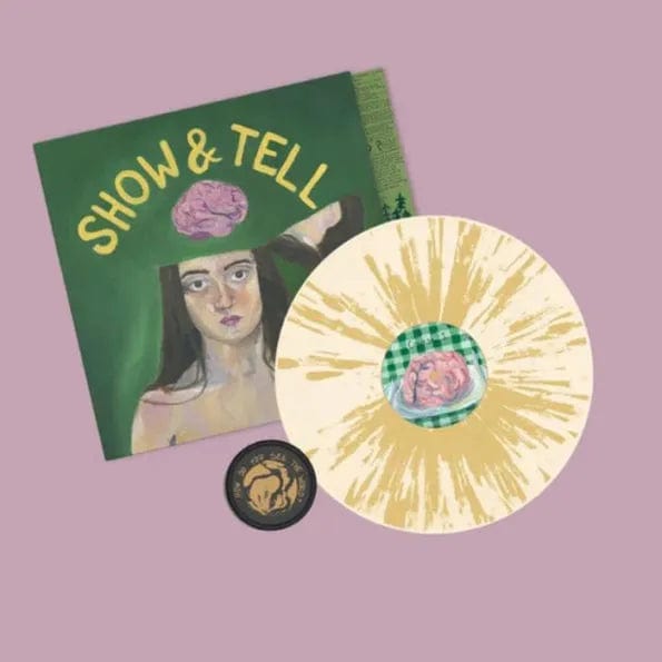 Show & Tell (Cream With Mustard Splatter Edition)- Bored At My Grandmas House [Colour Vinyl]