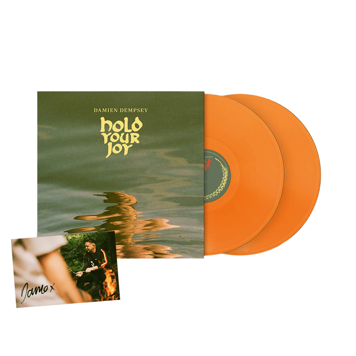 Hold Your Joy (Deluxe Gatefold Double Orange LP Edition) - Damien Dempsey [Colour Vinyl]