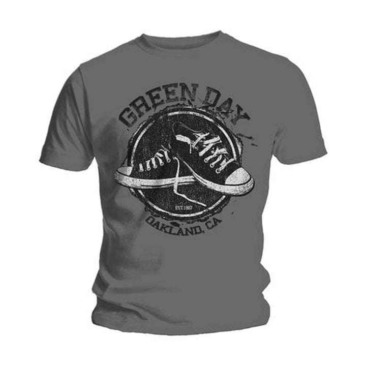 GREEN DAY - CONVERSE - GREY - Medium [T-Shirts]