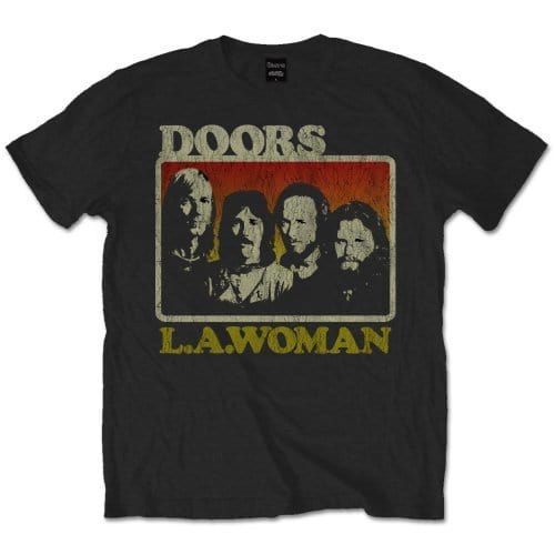 The Doors LA Woman - Black - Large [T-Shirts]