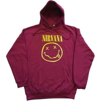 Nirvana - Smiley - Marron - Large [Hoodies]