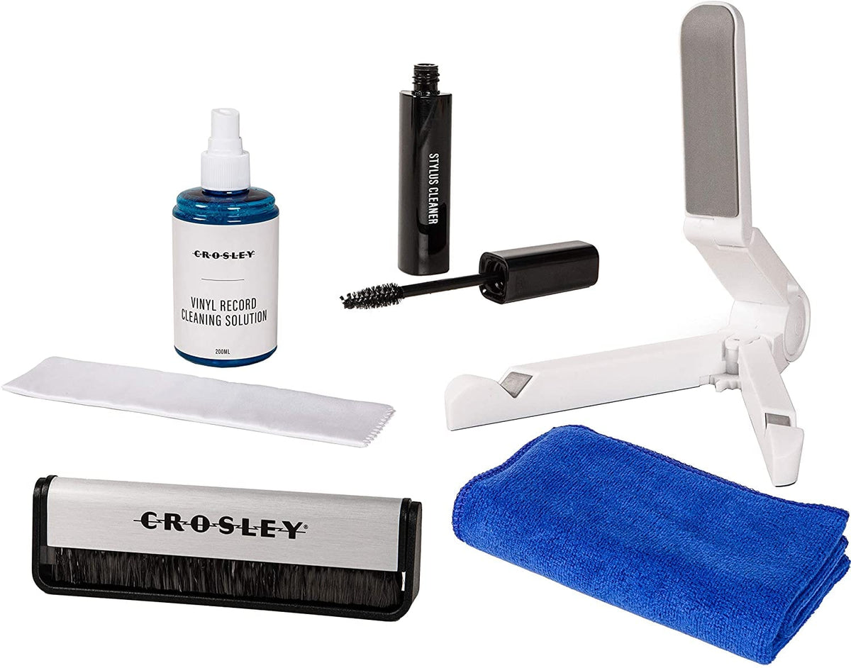 Crosley AC1024A 5-in-1 Record Cleaning Kit  [Accessories]