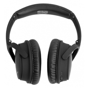 STREETZ HL-BT404 - BLUETOOTH NOISE-CANCELLING HEADPHONES, MICROPHONE, CONTROL BUTTONS, BLACK [ACCESSORIES]