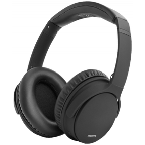 STREETZ HL-BT404 - BLUETOOTH NOISE-CANCELLING HEADPHONES, MICROPHONE, CONTROL BUTTONS, BLACK [ACCESSORIES]