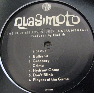 The Further Adventures Instrumentals - Quasimoto [VINYL]