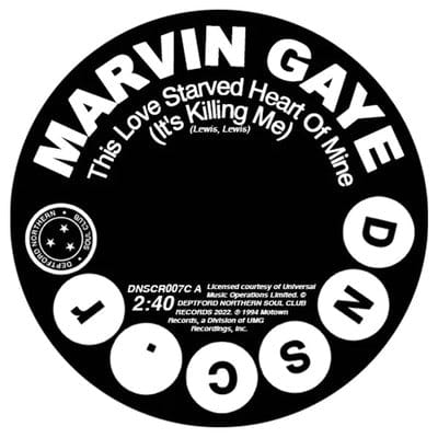 This Love Starved Heart of Mine (It's Killing Me)/Don't Mess With: ...my Weekend [RSD 2023] - Marvin Gaye/Shorty Long [VINYL]