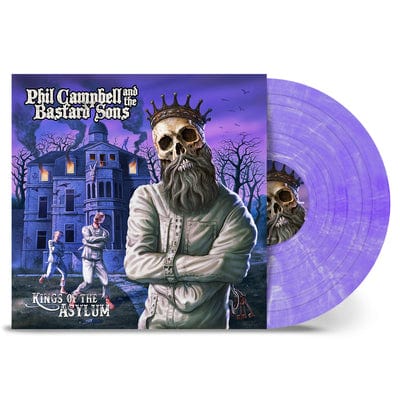 Kings of the Asylum (Limited White Purple Marble Vinyl) - Phil Campbell and the Bastard Sons [VINYL Limited Edition]