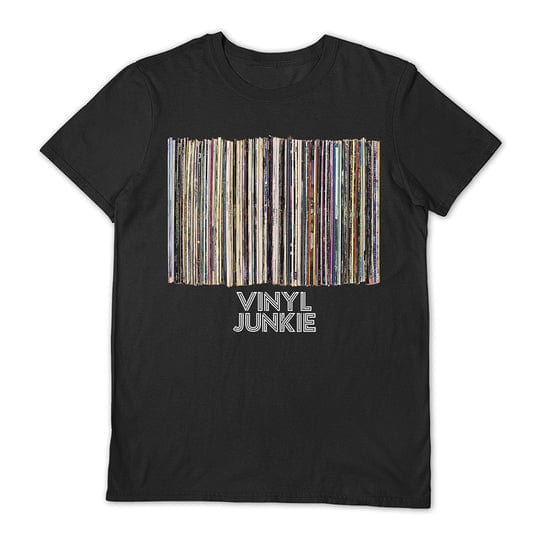 Vinyl Junkie - Black - XL [T-Shirts]