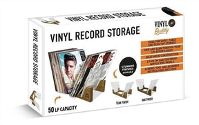 VINYL BUDDY VINYL RECORD STORAGE OAK FINISH [Accessories]